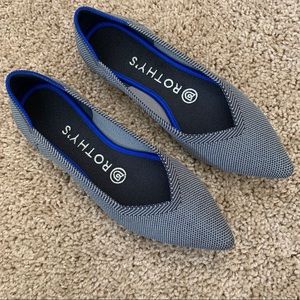 Rothy’s the Point in Cloud Grey Birdseye